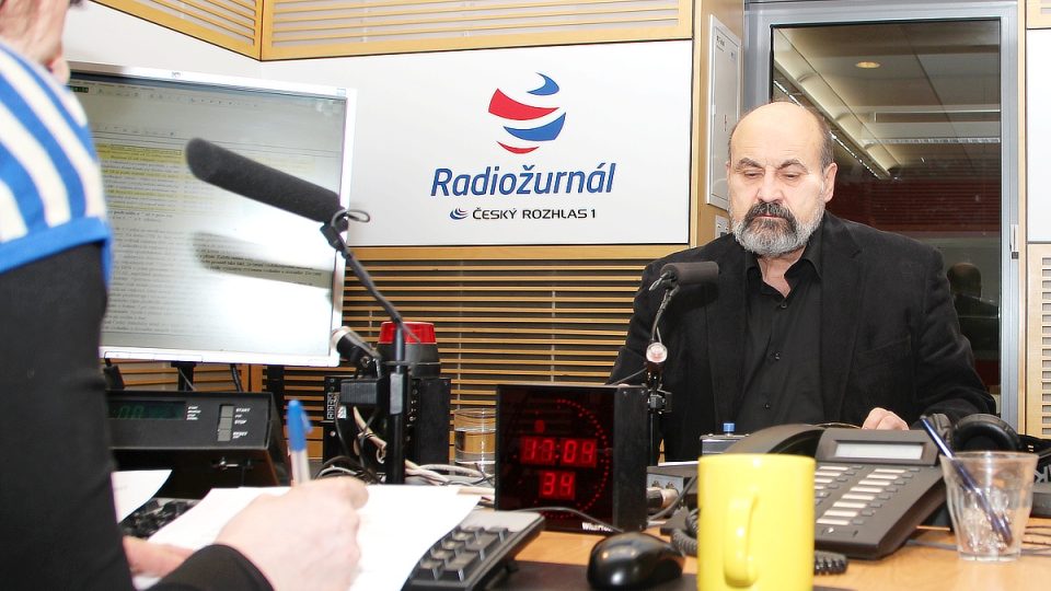 Profesor sociologie na Karlově univerzitě a prezident České křesťanské akademie Tomáš Halík ve studiu Radiožurnálu