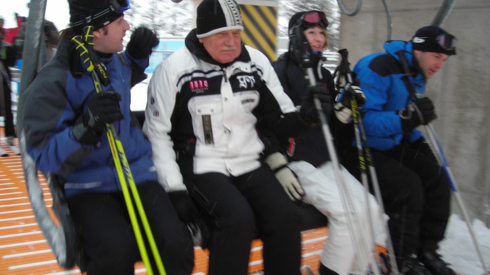 Václav Klaus na Monínci 2013