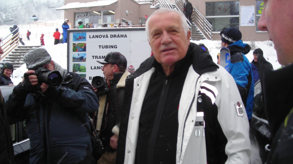 Václav Klaus na Monínci 2013