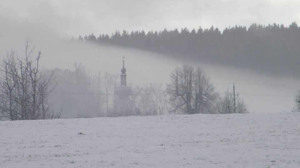 Mlha nad Detřichovem