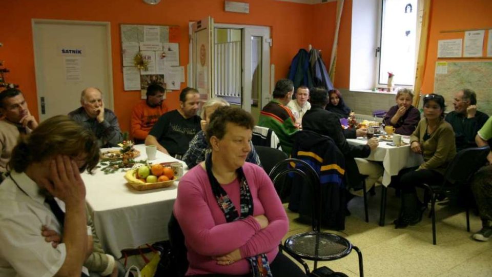 Klienti střediska Naděje v Mladé Boleslavi | foto: Jana Huzilová Klienti střediska Naděje v Mladé Boleslavi