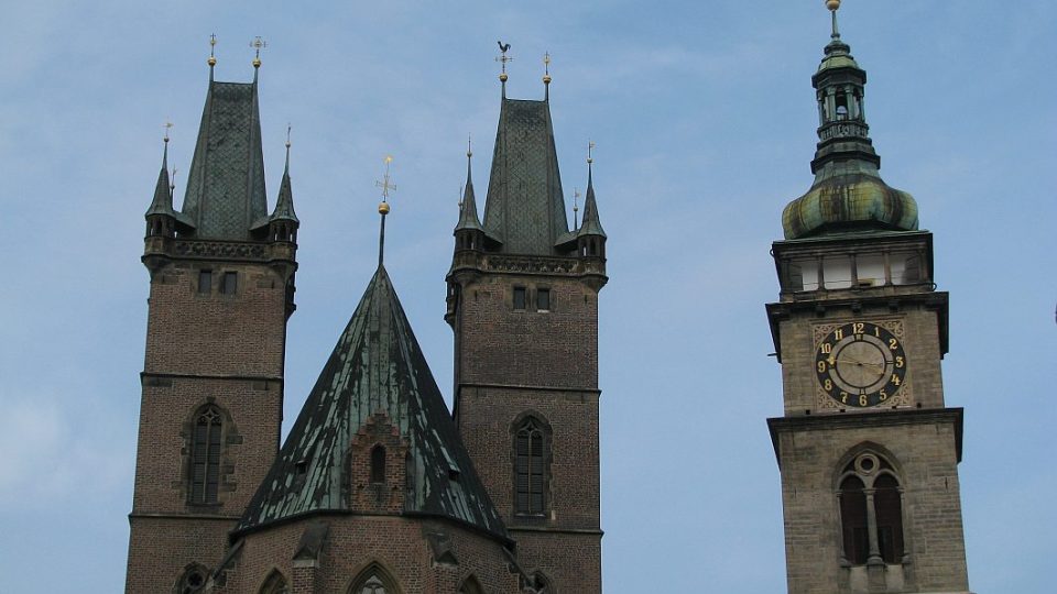 Katedrála a Bílá věž v Hradci Králové
