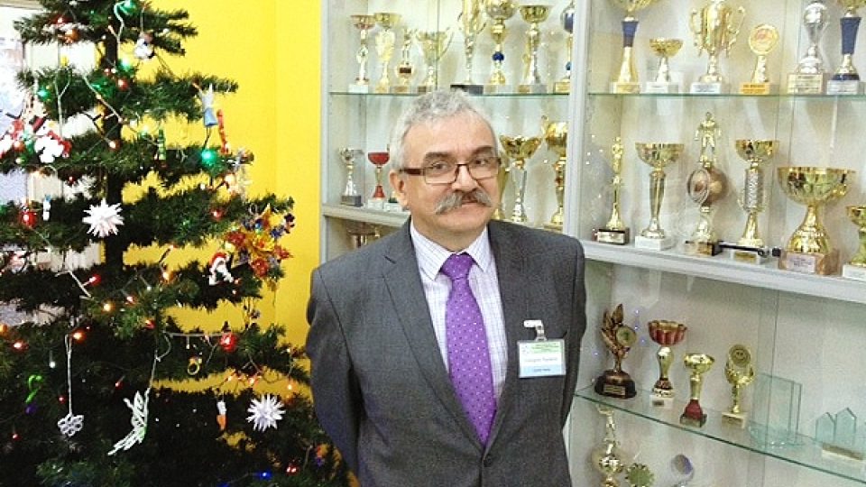 Ředitel školy Gregorz Nazaruk
