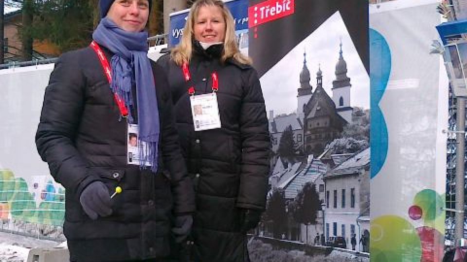 Na mistrovství světa v biatlonu se prezentuje i město Třebíč