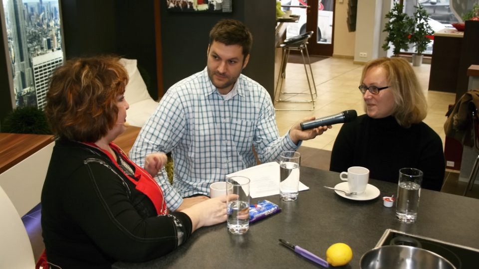 Naďa Konvalinková, Patrik Rozehnal a Zuzana Slavíková