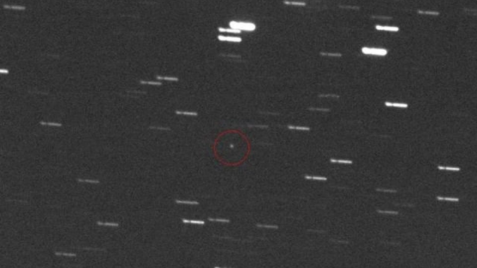 Fotografie asteroidu