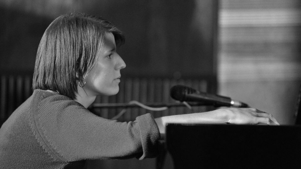 Markéta Irglová na trutnovském festivalu Jazzinec 14. května 2011