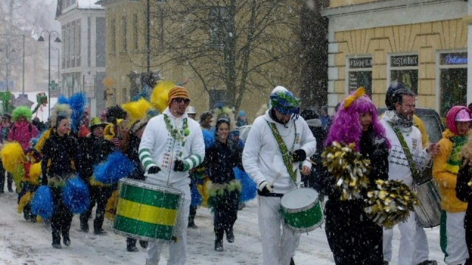 Brazilský karneval v Novém Boru