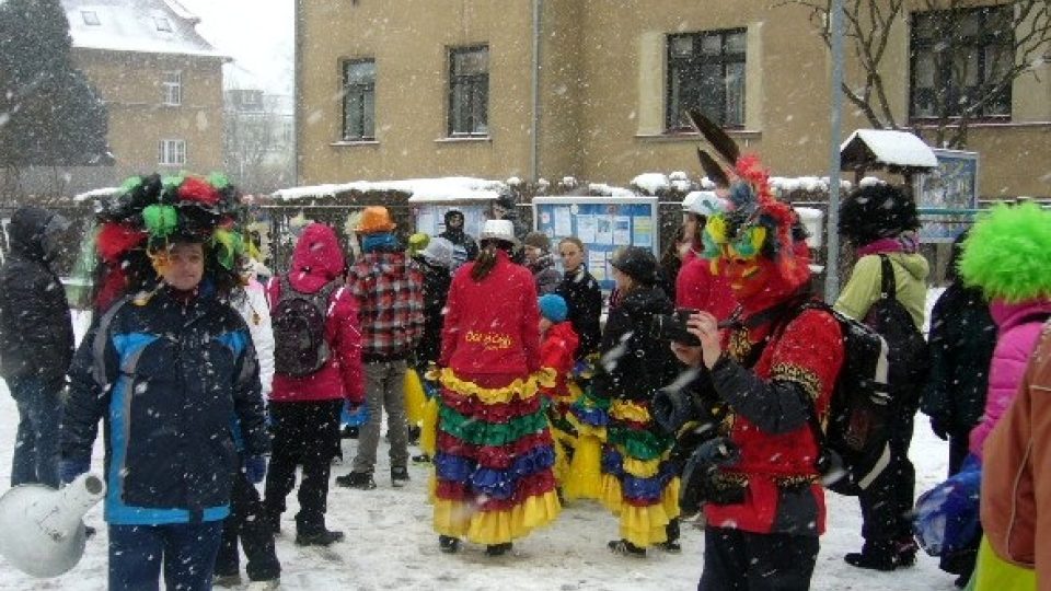 Brazilský karneval v Novém Boru