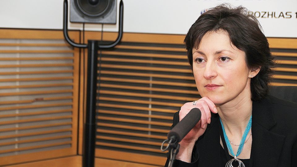 Lenka Eckertová hostem Radiožurnálu