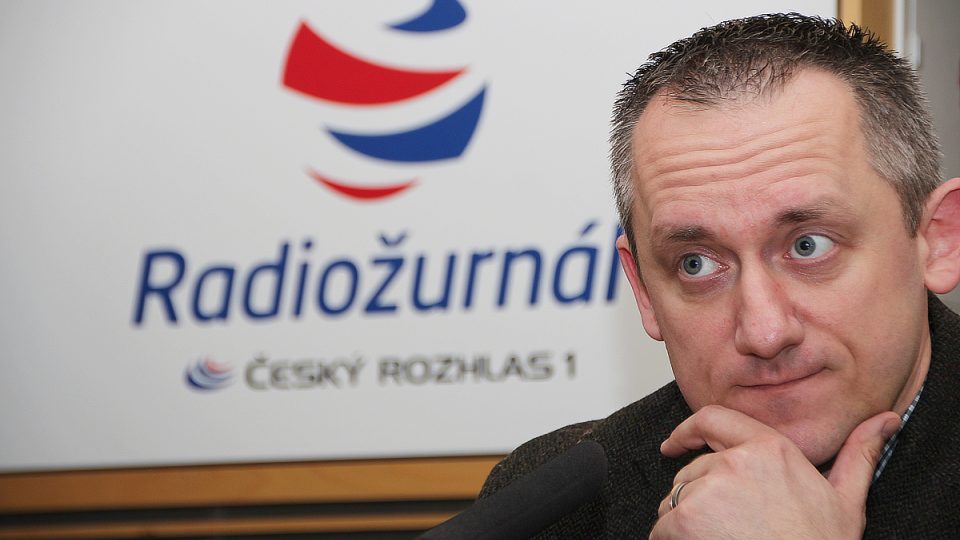 Michal Kubal během rozhovoru