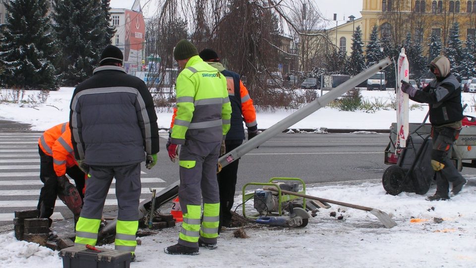 Autobusová dopravní nehoda v Českých Budějovicích