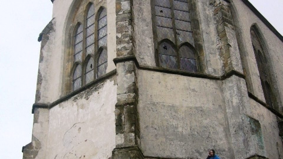 Kaple hradu Bezděz - pohled od vchodu