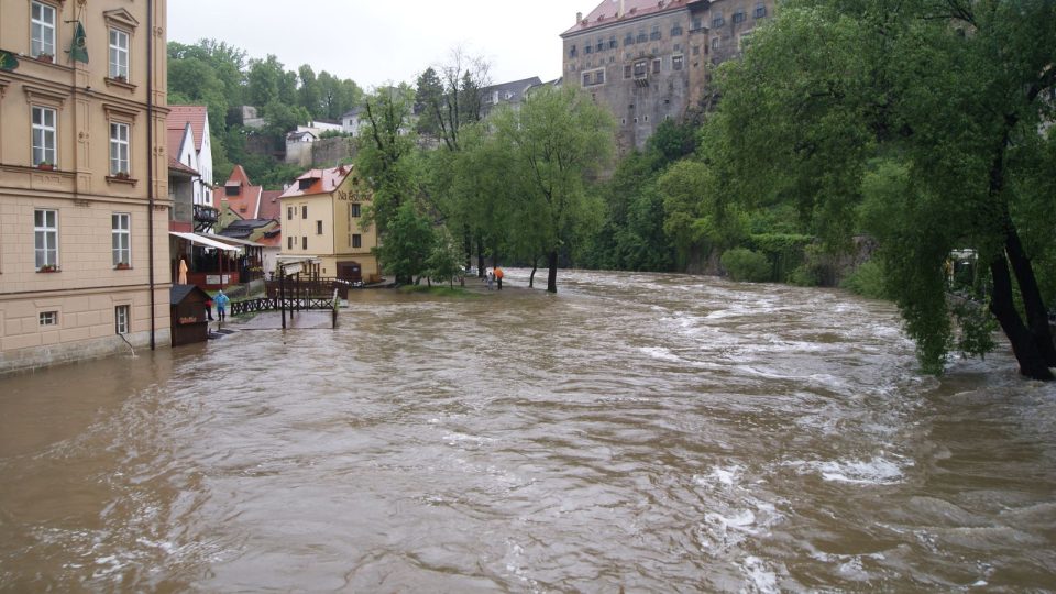 Červnové povodně roku 2013 v Českém Krumlově