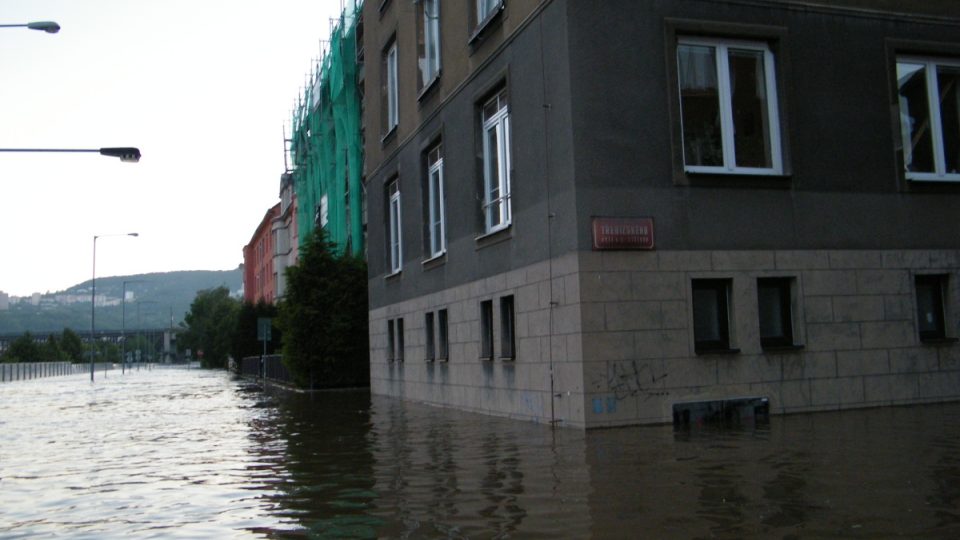 Zaplavené Ústí nad Labem