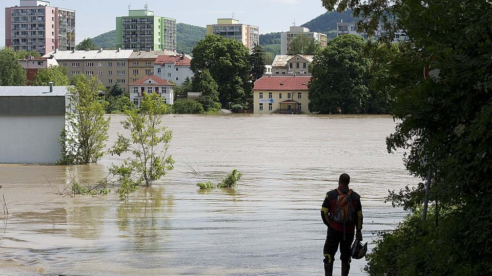 Povodně v Děčíně