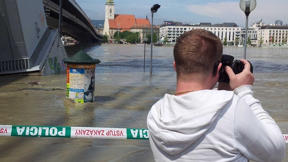 Rozvodněný Dunaj