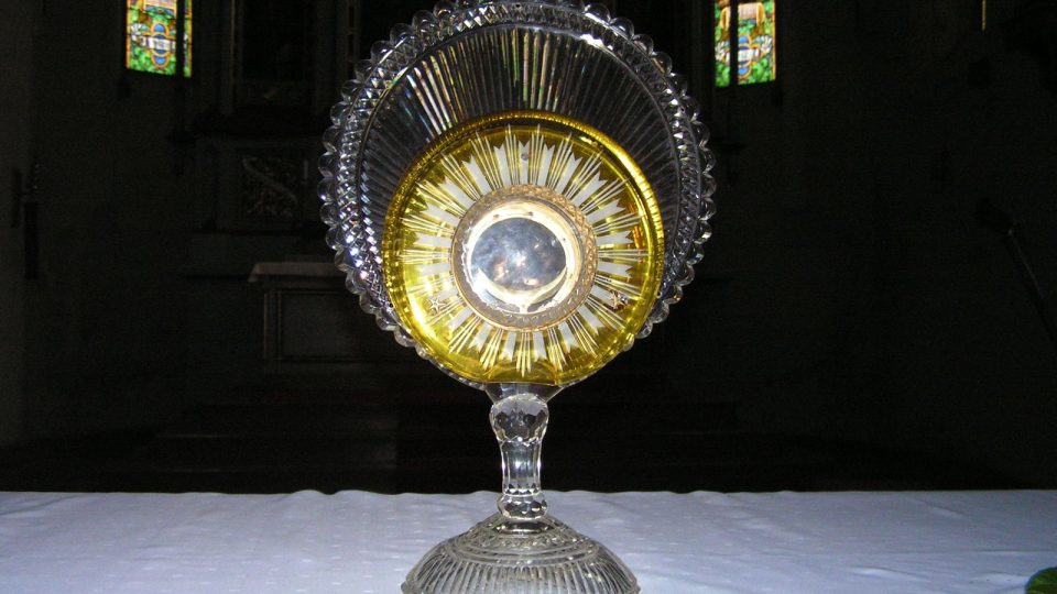 Znovuobjevená monstrance