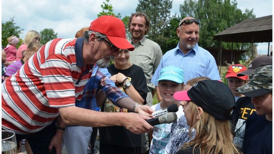 Den Českého rozhlasu Hradec Králové ve dvorské ZOO - František Mifek