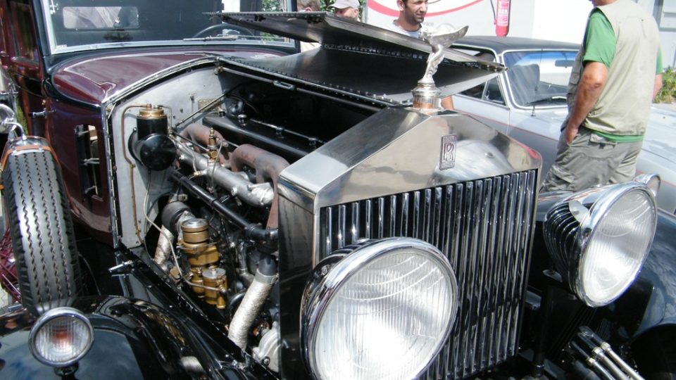 S vozem Rolls Royce Phantom 1 z roku 1929 přijel Juraj Puhalla
