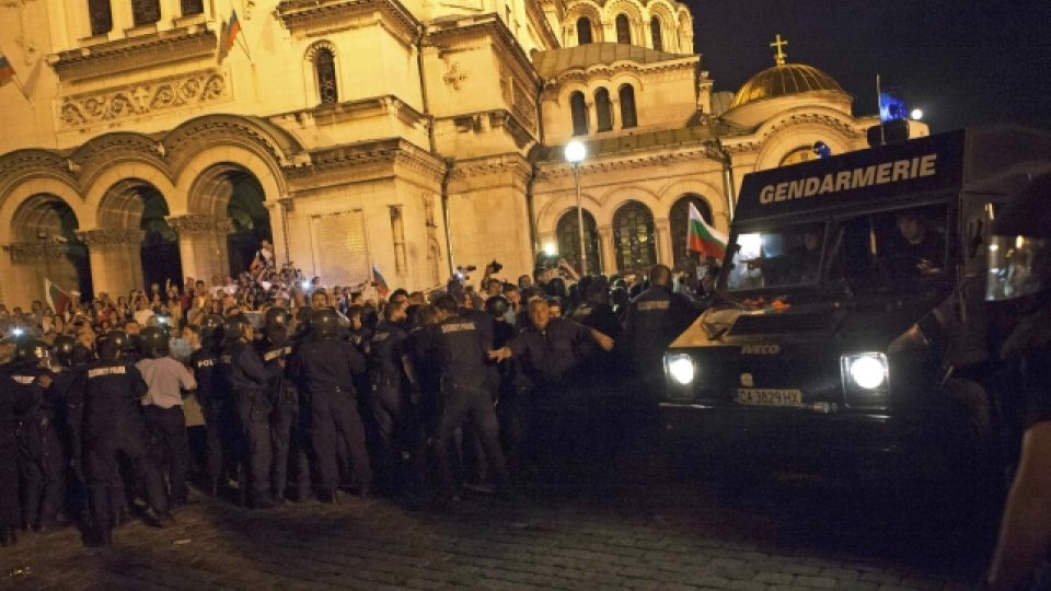 Blokáda bulharského parlamentu