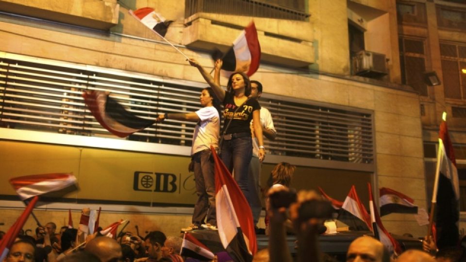 Demonstrace na podporu generála Sísího