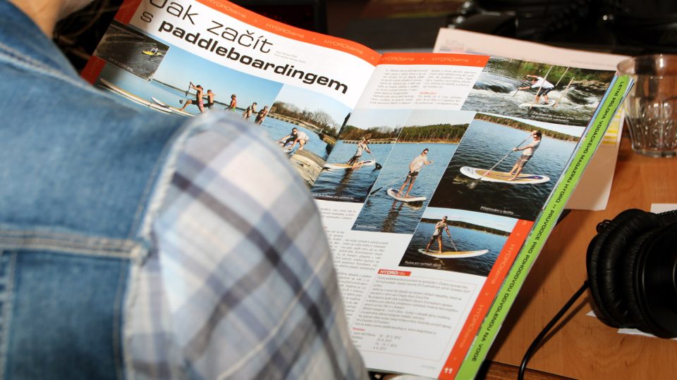 Jan Rott poradil, jak začít s paddleboardingem Jan Rott poradil, jak začít s paddleboardingem