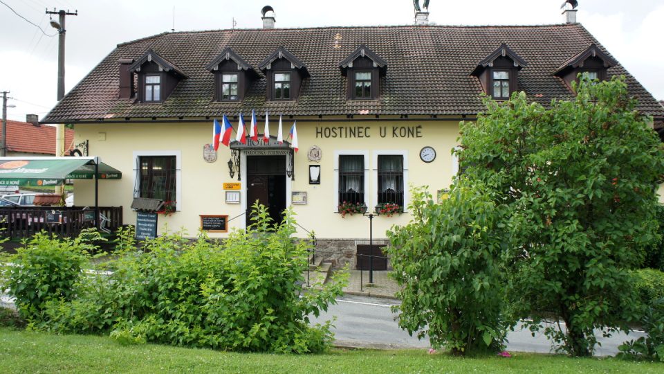 Restaurace U Koně v Klokočné u Říčan