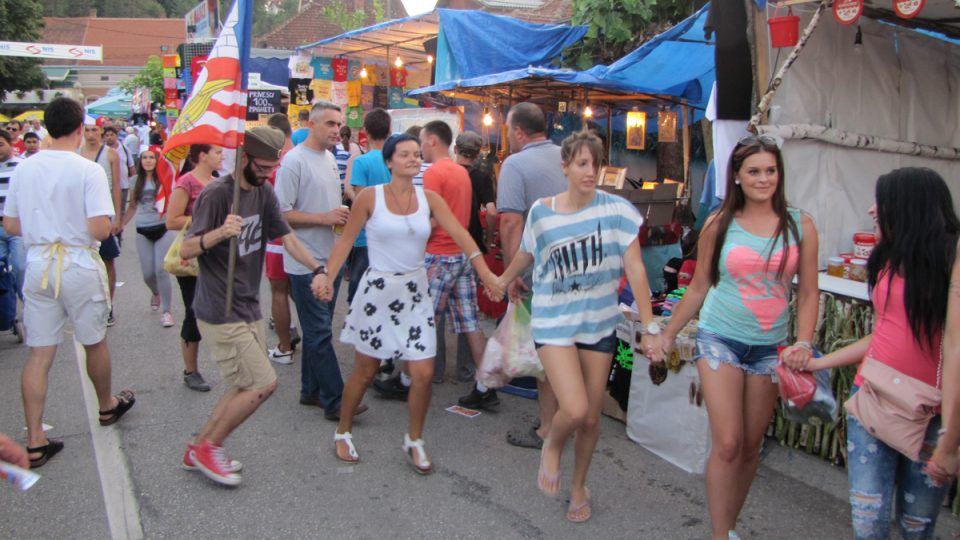 Na festivalu se samozřejmě i tančí