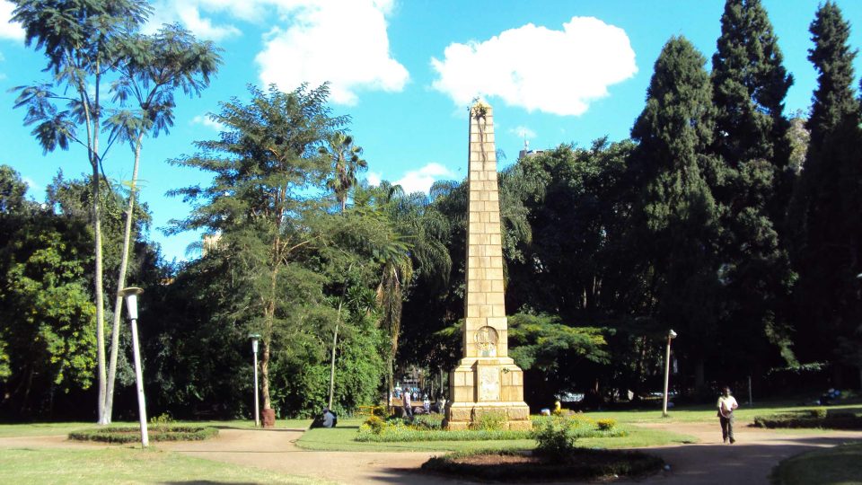 Veřejný park v Harare