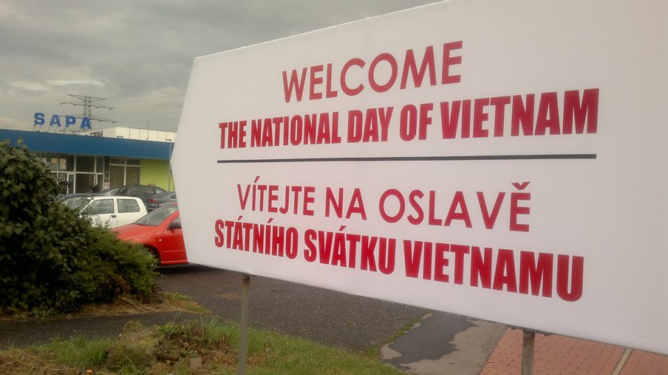 Z oslavy státního svátku Vietnamu v pražské Sapě 28. srpna 2013