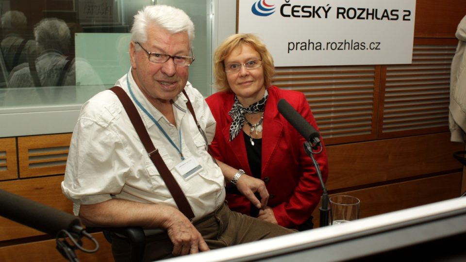 Petr Vopěnka a Daniela Brůhová