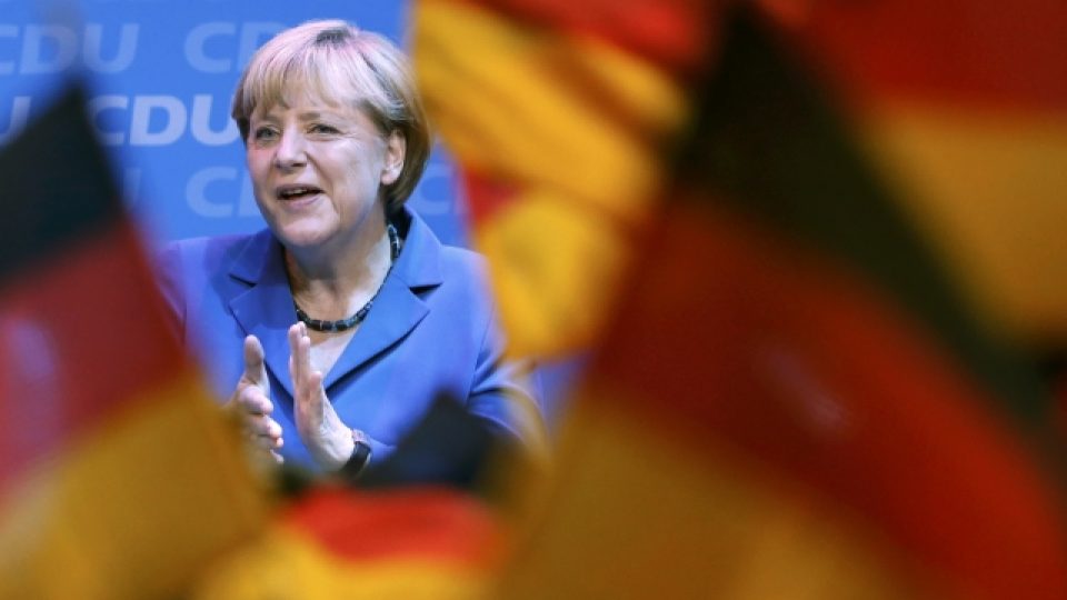 Angela Merkelová dovedla pravicový blok k nejlepšímu výsledku ve volbách za posledních 20 let