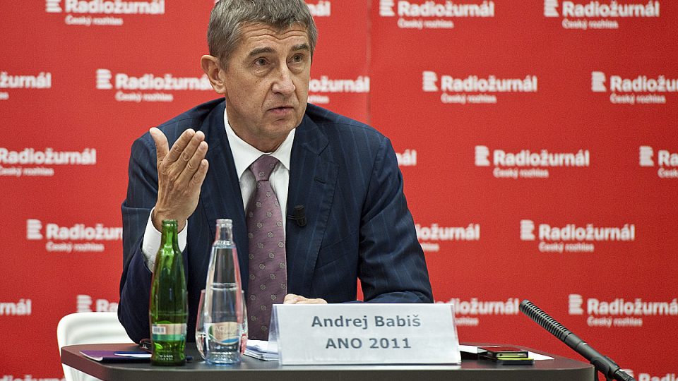 Speciál Martina Veselovského s celostátními lídry, Andrej Babiš