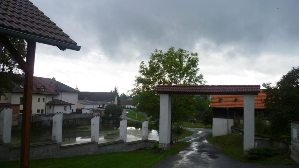 Pohled na Kněžskou od domu Klementových