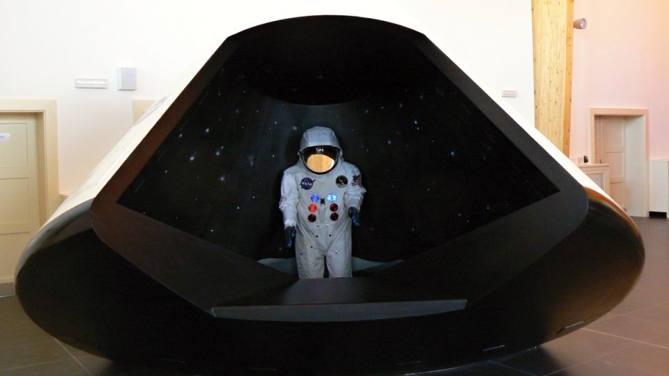 Jeden z exponátů prvního českého 3D planetária