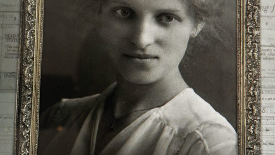 Anastásie Menšíková, která v roce 1902 odešla s celou rodinou do USA