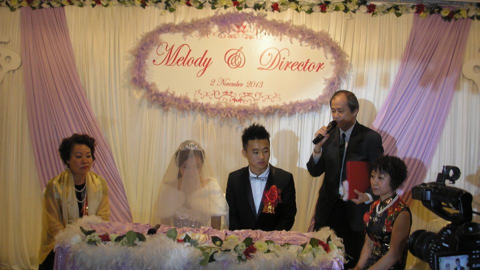 Takhle vypadá čínská svatba