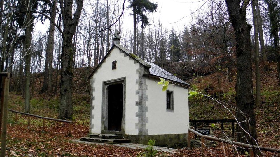 Kaple Nejsvětější Trojice u Maršíkova zrenovovaná Kleiny