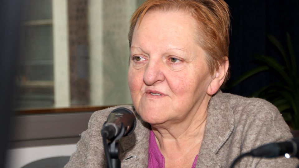 Irena Košíková byla hostem Radiožurnálu