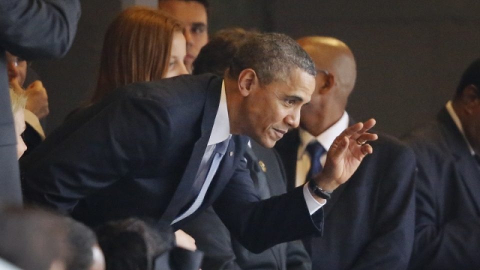 Rozloučení s Nelsonem Mandelou: Barack Obama