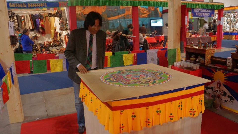 V tibetském stánku