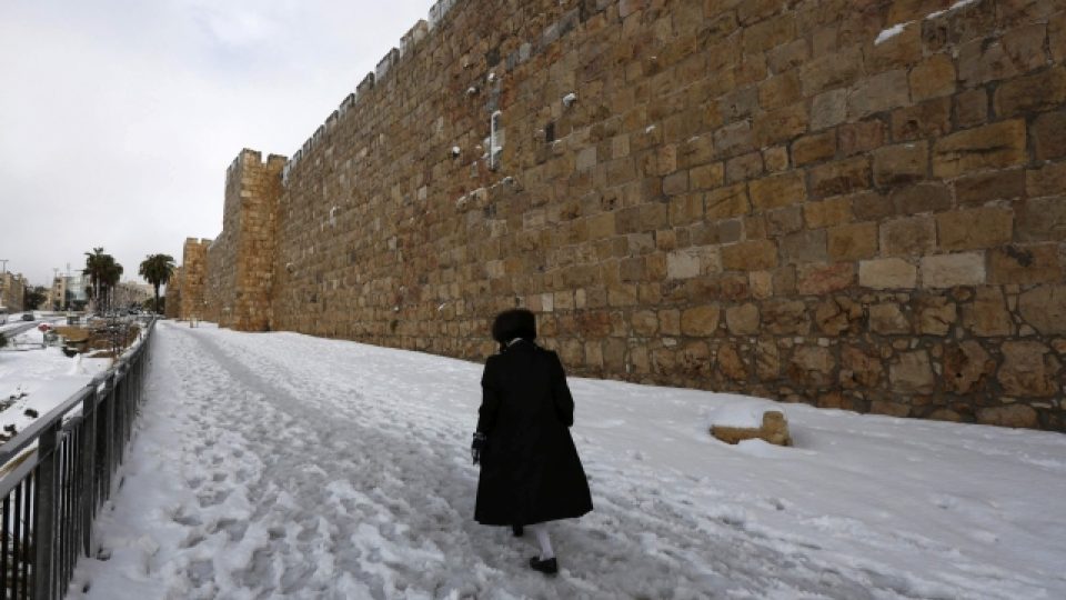 Sněhu v Jeruzalémě bylo podle meteorologů nejvíce za posledních 134 let