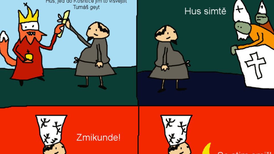 Jak napálili a vipekli Huza