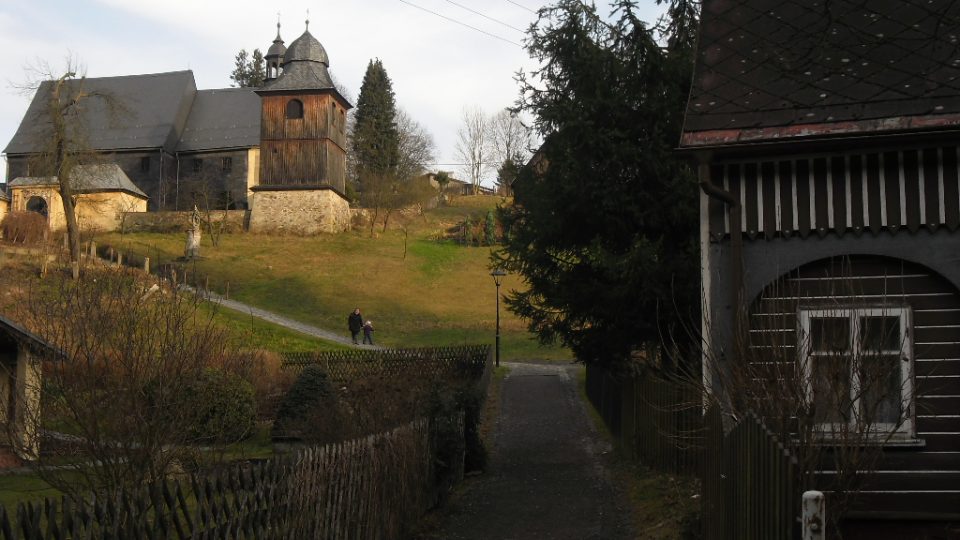 Kostelík v Kryštofově Údolí