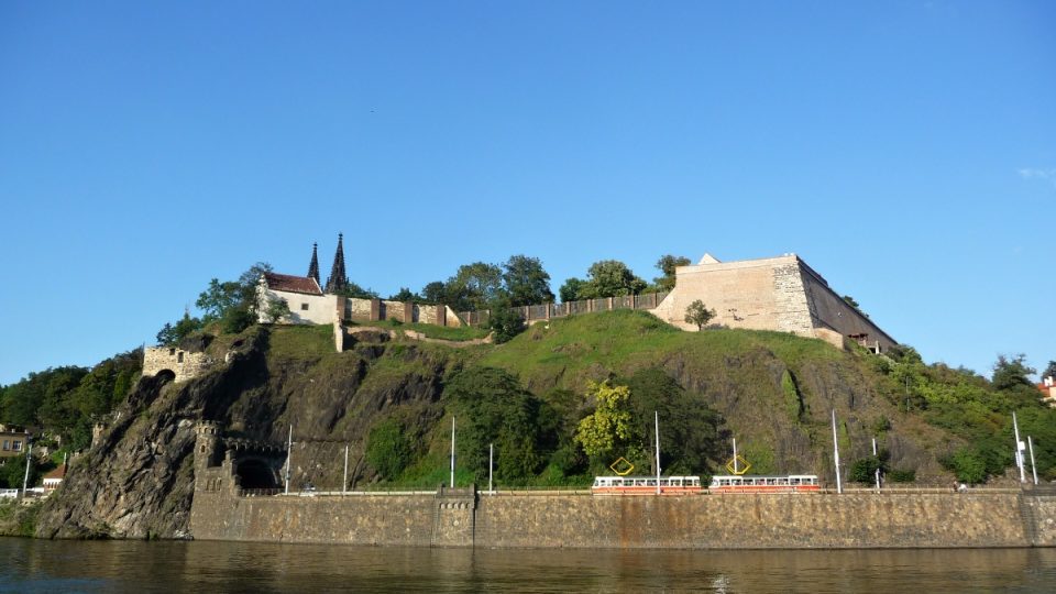 Pohled na Vyšehrad