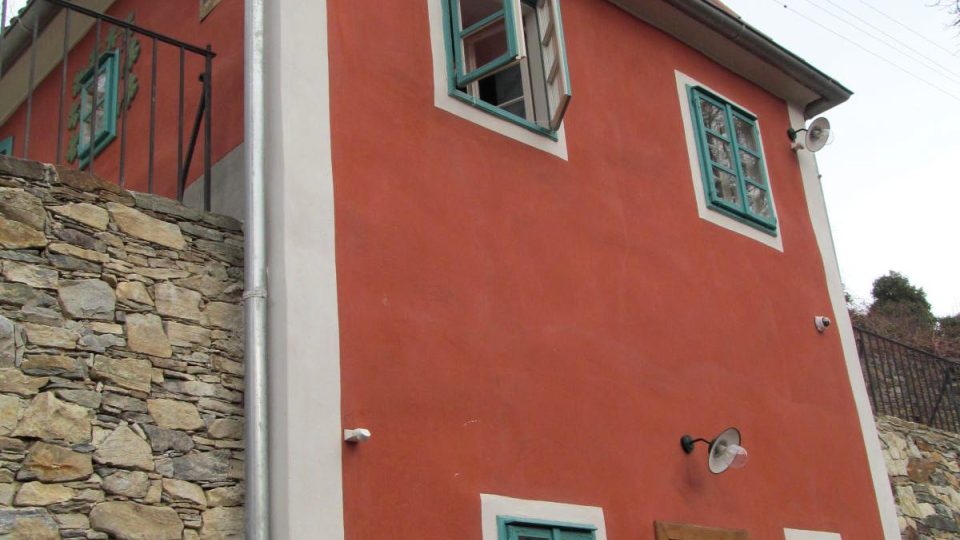 Zahradní domek v Českém Krumlově, ve kterém tvořil Egon Schiele