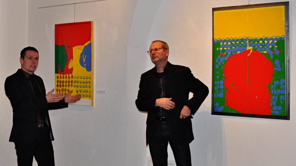 Vernisáž zahájil ředitel Alšovy jihočeské galerie Aleš Seifert, úvodní slovo o umělci měl autor výstavy Vlastimil Tetiva