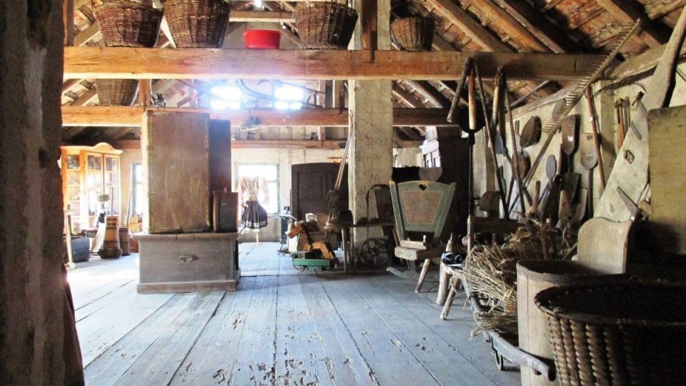 Originální půdní muzeum venkovských řemesel v Miřkově