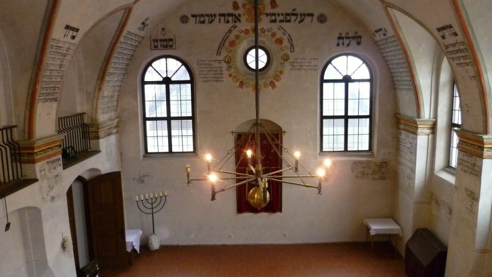 Interiér Zadní synagogy